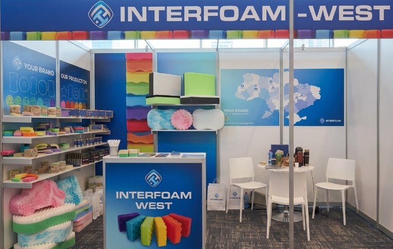 Стенд компанії Interfoam на виставці PLMA